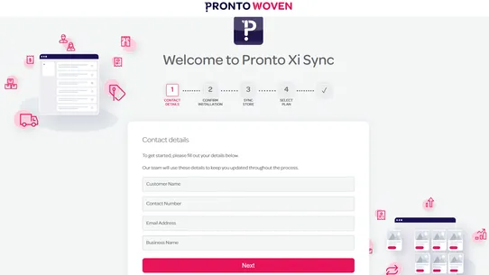 Pronto Xi Sync screenshot