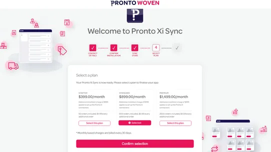 Pronto Xi Sync screenshot