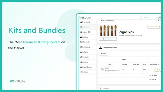 SKULabs Inventory and Shipping screenshot