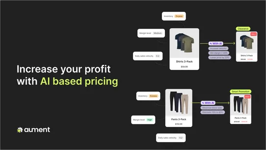 Aument: Pricing &amp; Promotions screenshot