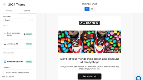 Referral Candy &amp; Affiliate screenshot