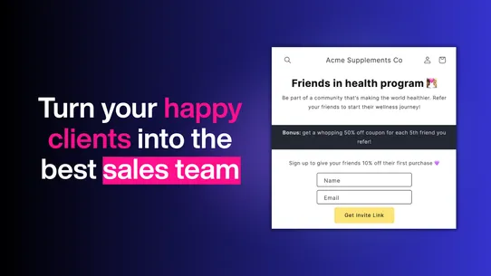 Referral Candy &amp; Affiliate screenshot