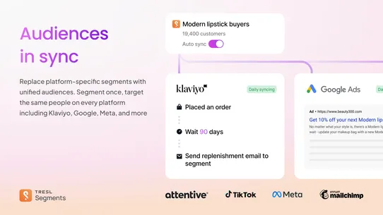 Segments Analytics by Tresl screenshot