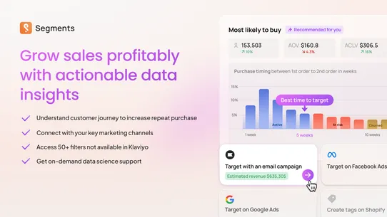 Segments Analytics by Tresl screenshot