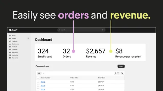 Retain AI: Winback emails screenshot