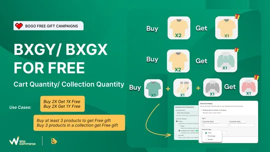 BOGO+ Buy X Get Y &amp; Free Gift screenshot