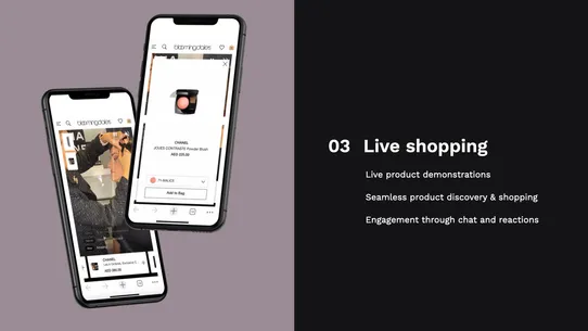 Smartzer Live &amp; Video Shopping screenshot