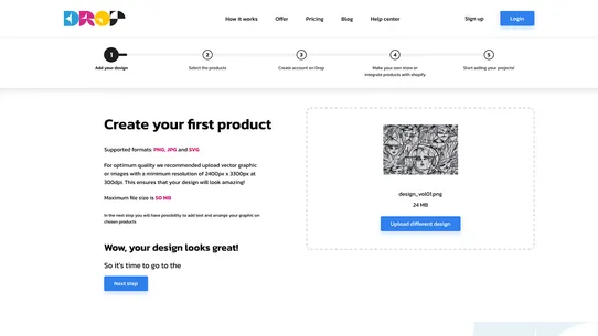 DROP: Print on Demand screenshot