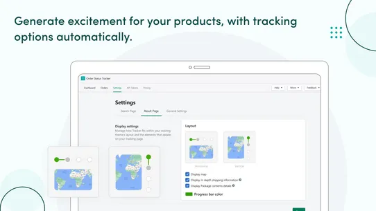 Hulk Order Status Tracker screenshot