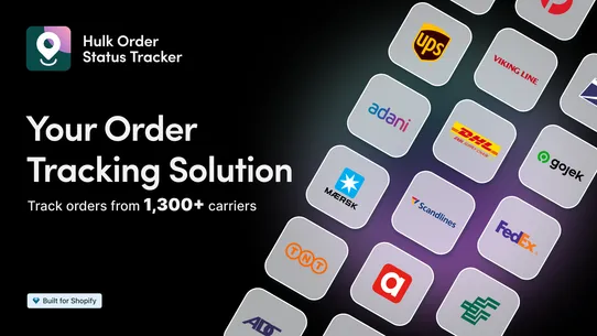 Hulk Order Status Tracker screenshot
