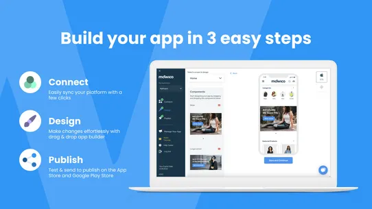 Mobile App Builder ‑ Mowico screenshot