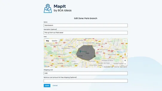 MapIt | Custom Shipping Zones screenshot