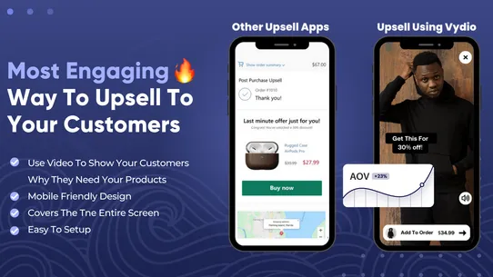 Vydio: Video Based Upsells screenshot