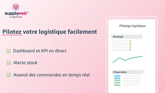 Supplyweb, logistique de A à Z screenshot