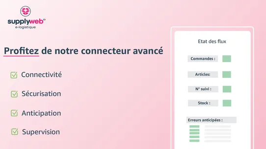 Supplyweb, logistique de A à Z screenshot