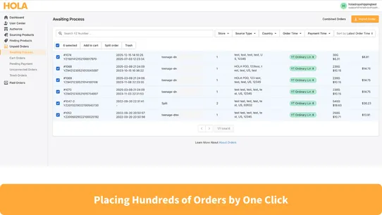 HOLAdropshipping screenshot