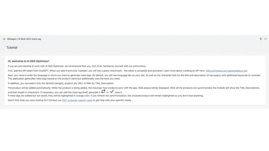 Metagen | AI Bulk SEO meta tag screenshot