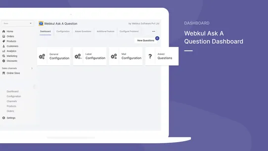 Webkul Ask A Question screenshot