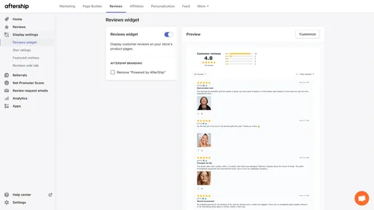 Automizely Product Reviews screenshot