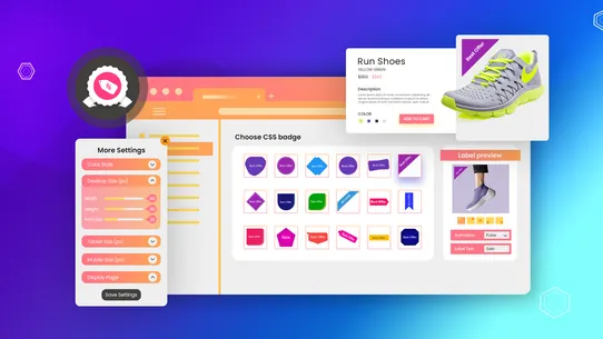 Badgio: Product Label &amp; Badges screenshot