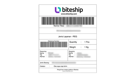 Biteship: Shipping Aggregator screenshot