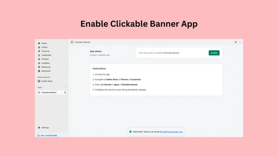 Clicky: Clickable Image Banner screenshot