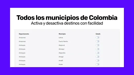 Control Contraentrega Colombia screenshot