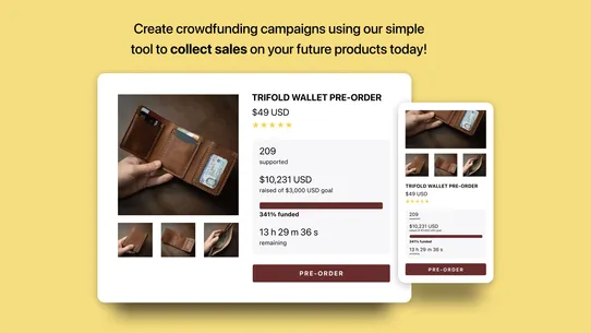 Crowdfunder: Pre‑Order Promos screenshot