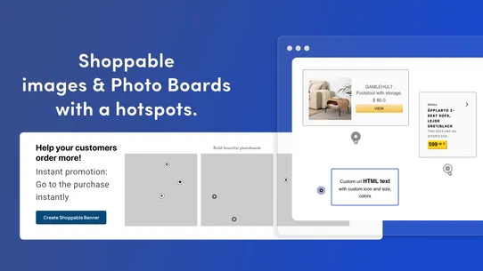 Dot Banner: Shoppable Images screenshot