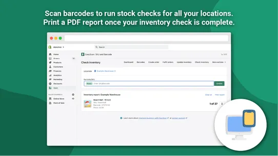 EasyScan: SKU &amp; Barcode screenshot