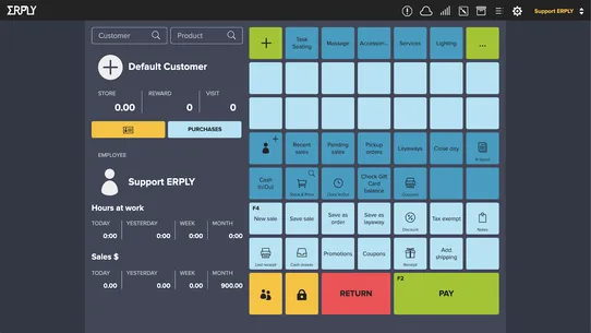 Erply POS Integration screenshot