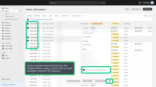 EZ Exporter ‑ Data Exports screenshot