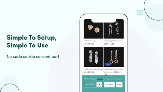 Hulk GDPR Cookie Consent Bar screenshot