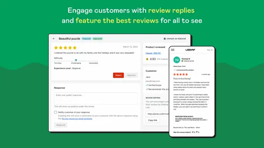 Junip ‑ Product Reviews screenshot