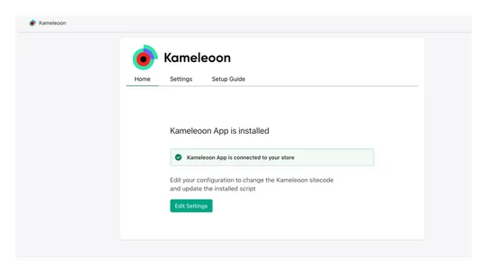 Kameleoon A/B Testing screenshot