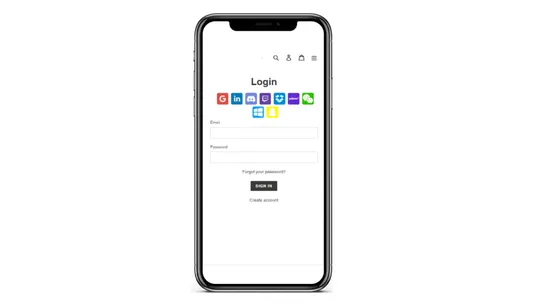 miniOrange Social Login screenshot