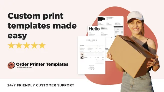 F+2: Order Printer Templates screenshot