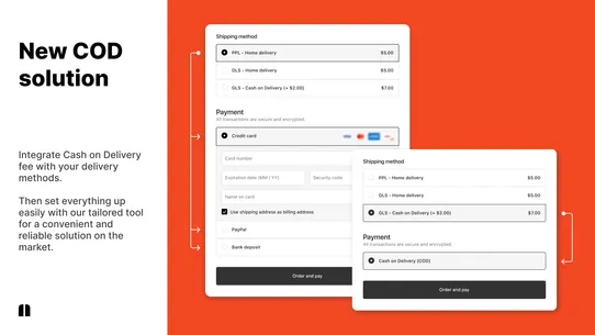 Payflow: COD &amp; Payment rules screenshot