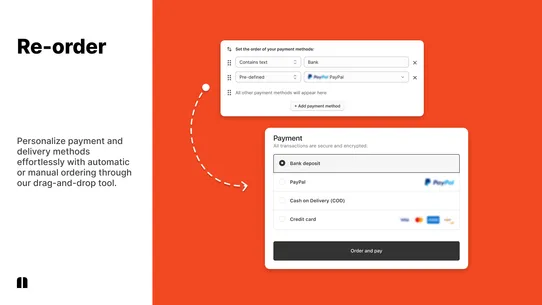 Payflow: COD &amp; Payment rules screenshot