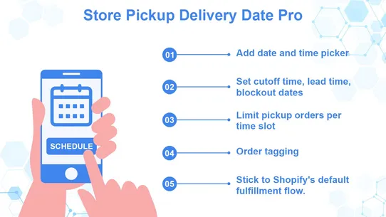 Pickup Delivery Date ‑LetmePro screenshot