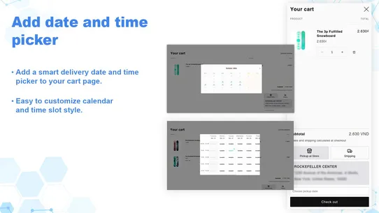 Pickup Delivery Date ‑LetmePro screenshot