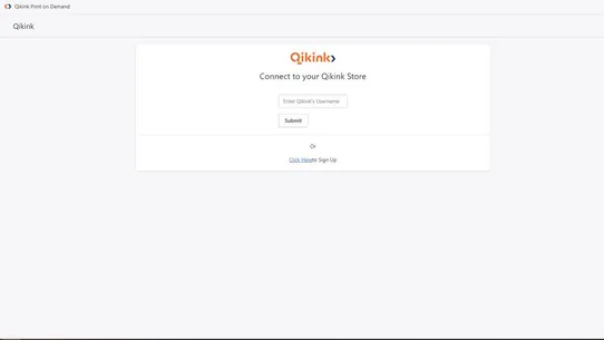 Qikink Print on Demand screenshot