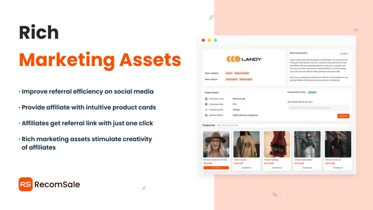 RecomSale: Affiliate Marketing screenshot