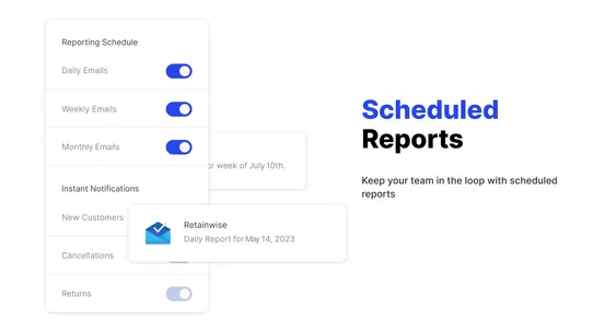 retainwise repeat revenue screenshot