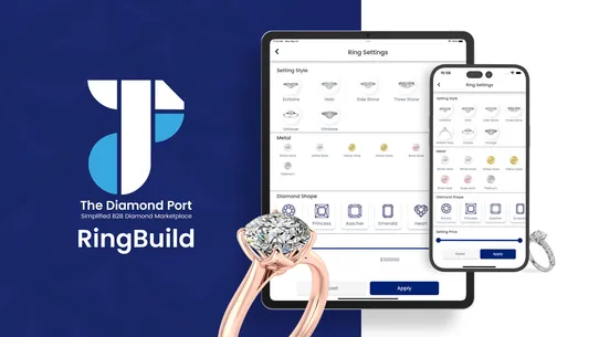 TDP Engagement Ring Builder screenshot