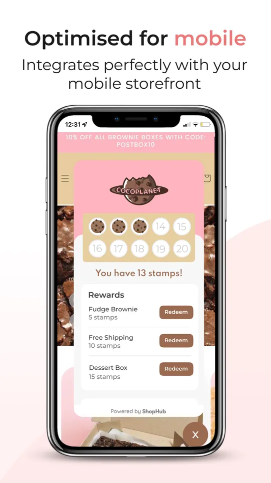 ShopHub: Loyalty Stamp Card screenshot