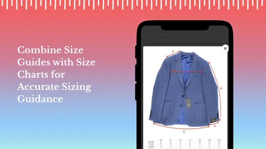 Size Chart &amp; Size Guide by CSC screenshot