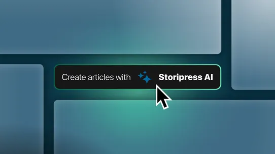 Storipress screenshot