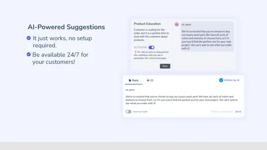 Live Chat &amp; AI Chatbot (Easy) screenshot