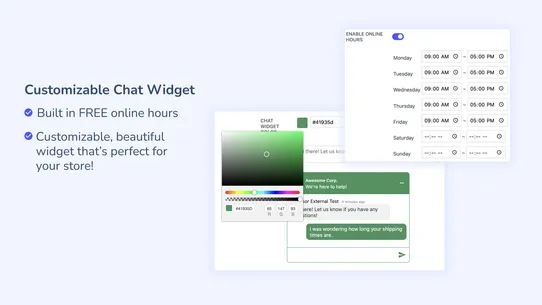 Live Chat &amp; AI Chatbot (Easy) screenshot